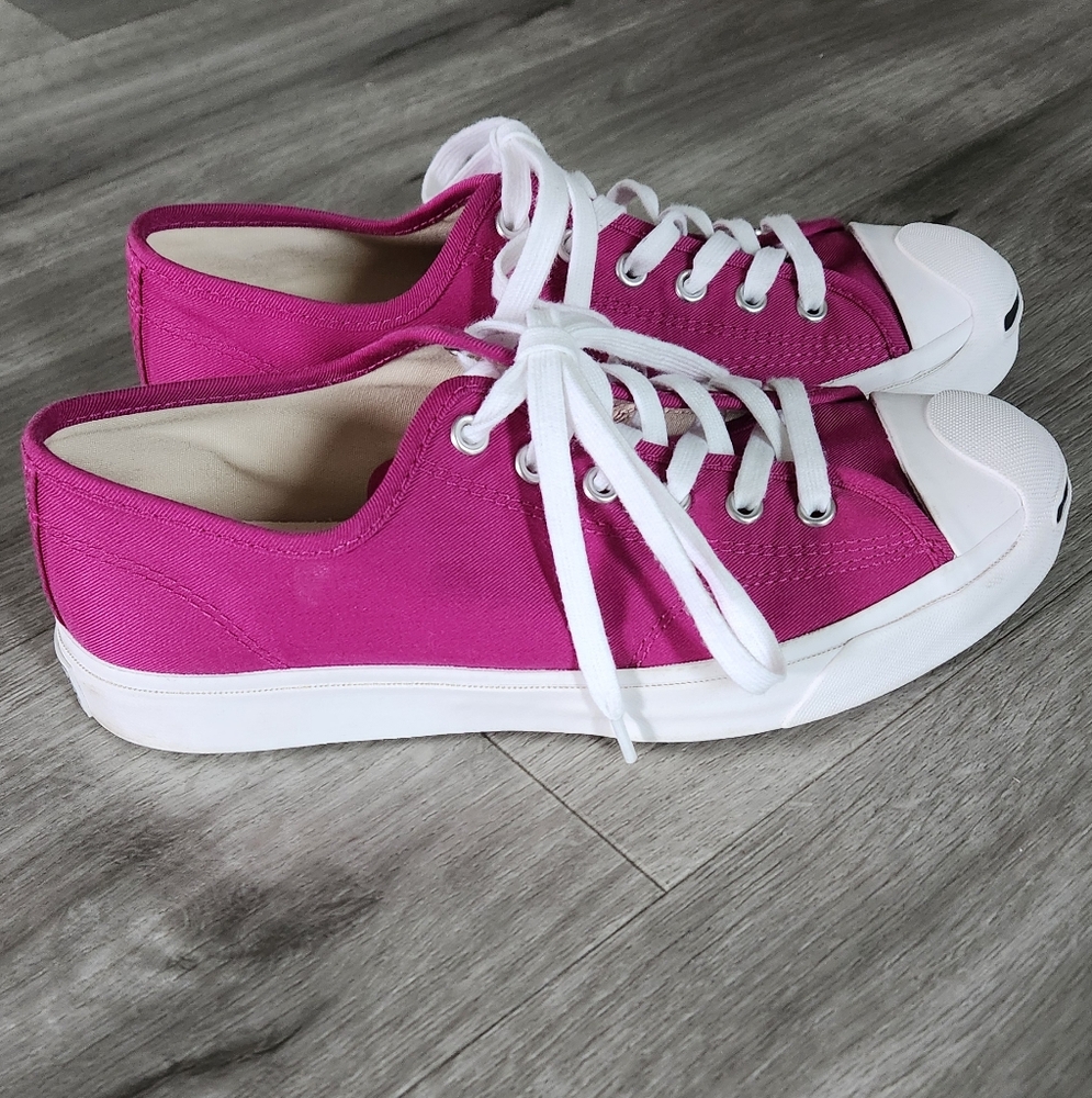Jack Purcell Ox Converse In Cactus Flower/white - Picture 5 of 11